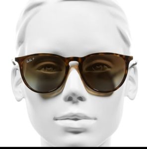 Ericka Matte Tortious/Brown Lens Sunglasses